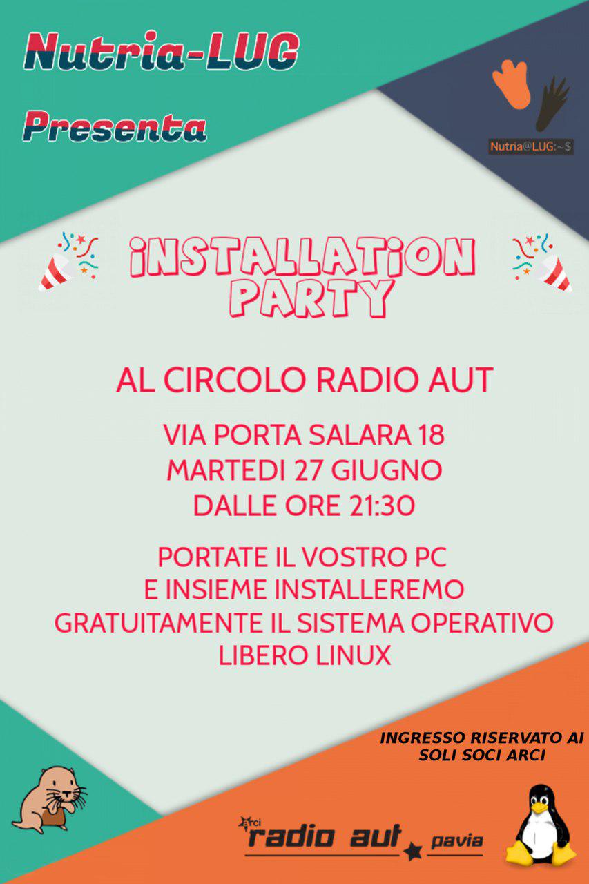 installation party @ radio aut